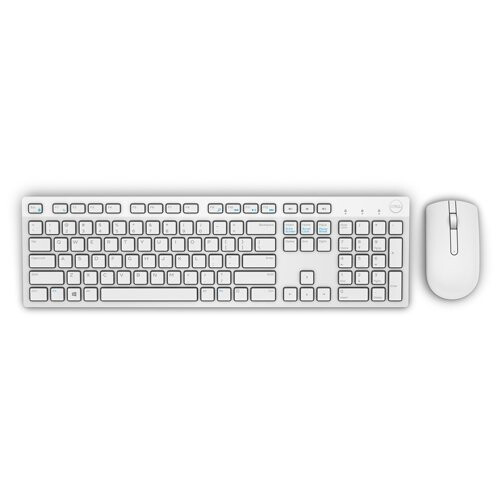Dell DELL KM636 Bluetooth QWERTY English White keyboard