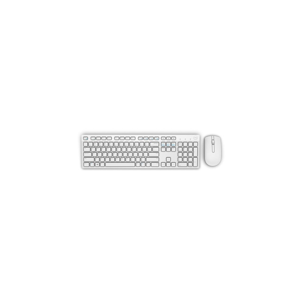 Dell Km636 Bluetooth Qwerty English Keyboard White