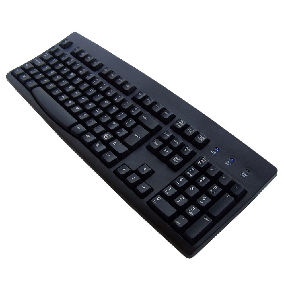 Accuratus Usb Euro Keyboard - (Kybac260-Ublkeuro) Black 5060055461053