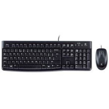 Logitech Desktop MK120, UK USB QWERTY UK English Black keyboard