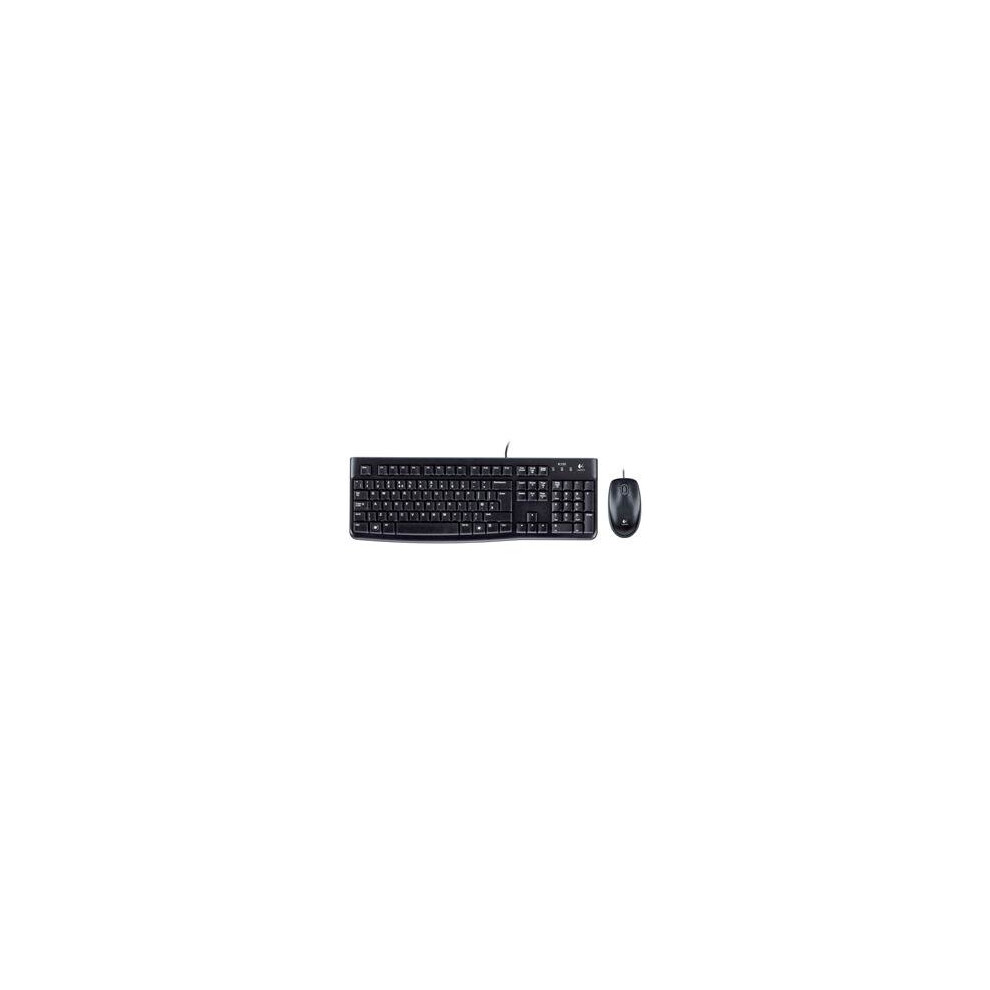Logitech Desktop Mk120, Uk Usb Qwerty Uk English Keyboard Black 5099206020603