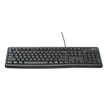 Logitech K120 USB AZERTY Black keyboard