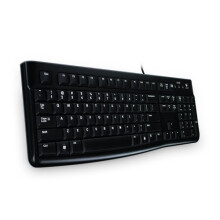 Logitech K120 USB QWERTZ Swiss Black