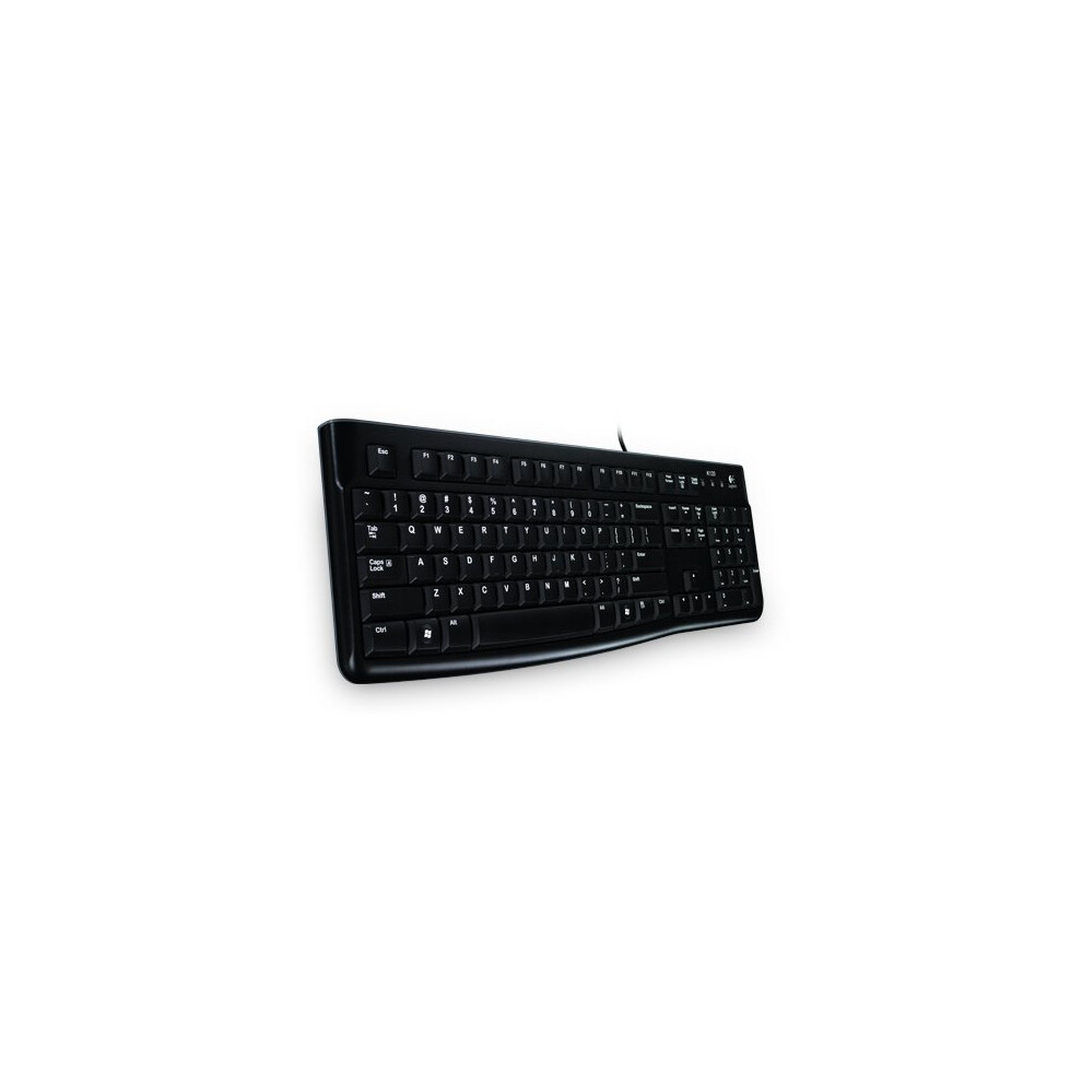 Logitech K120 USB QWERTZ Swiss Black