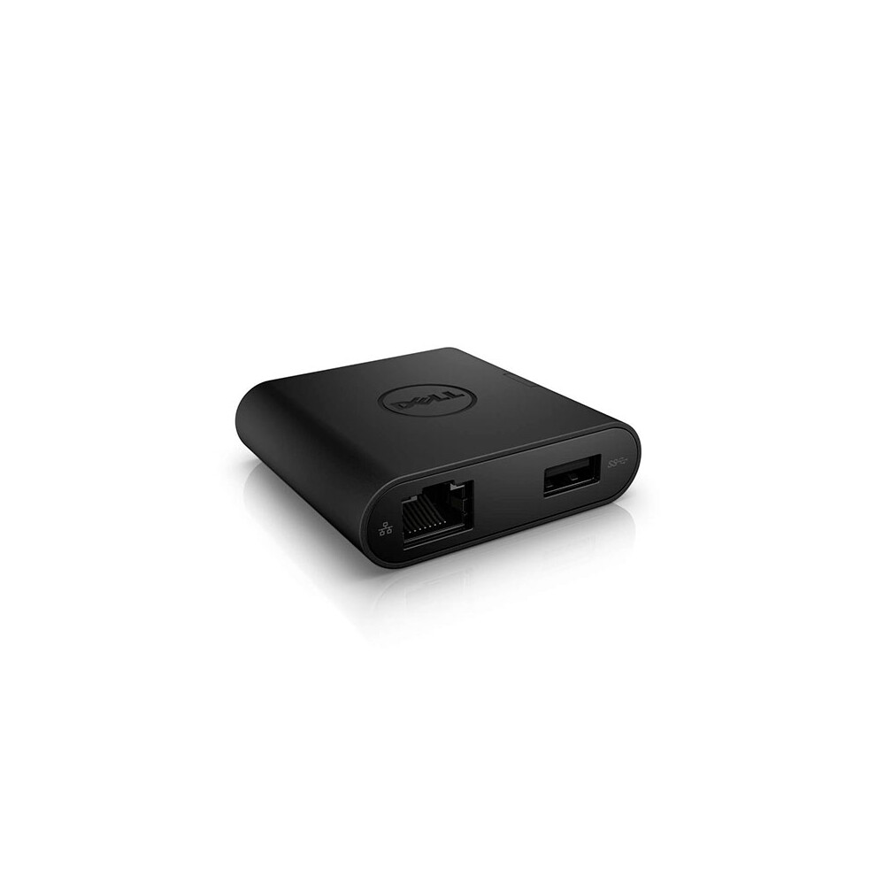 DELL USB-C - HDMI / VGA / Ethernet / USB 3.0, Black