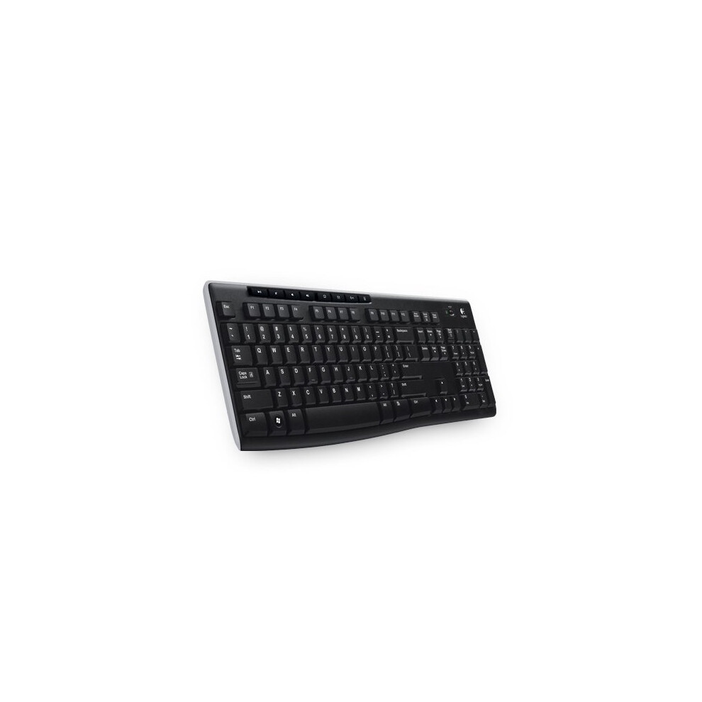 Logitech K270 RF Wireless QWERTY Black