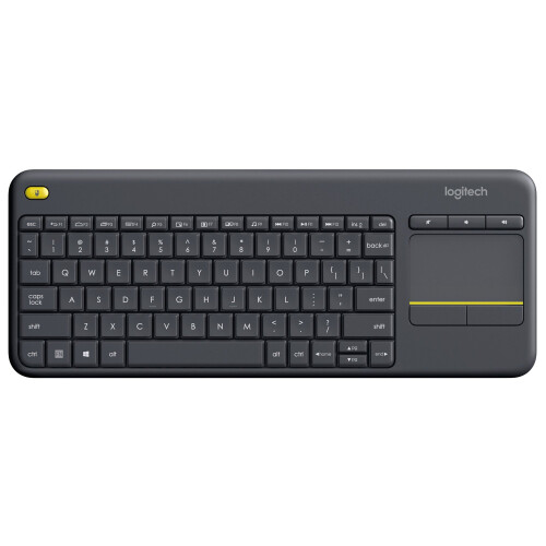 Logitech Logitech K400 Plus RF Wireless QWERTY Dutch Black keyboard