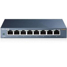 TP-LINK TL-SG108 Unmanaged Black network switch