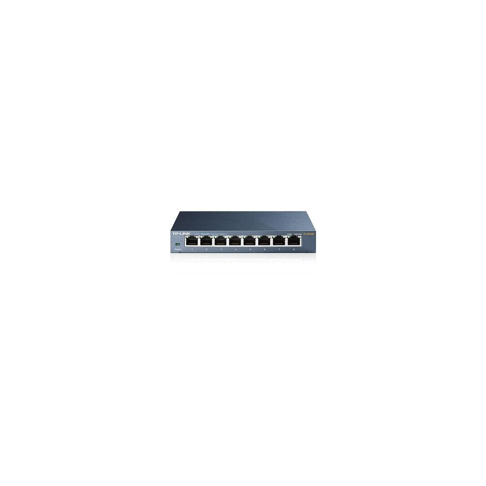 TP-LINK TL-SG108 Unmanaged Black network switch