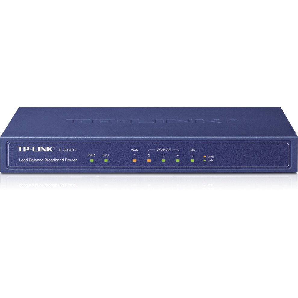 TP-LINK TL-R470T+ Ethernet LAN Blue wired router