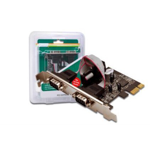 Digitus 2-Port Serial Interface Card  PCIe