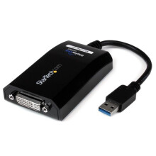 Adaptateur vidéo multi-écrans USB 3.0 vers DVI-I ou VGA - STARTECH - 2048x1152 - Noir
