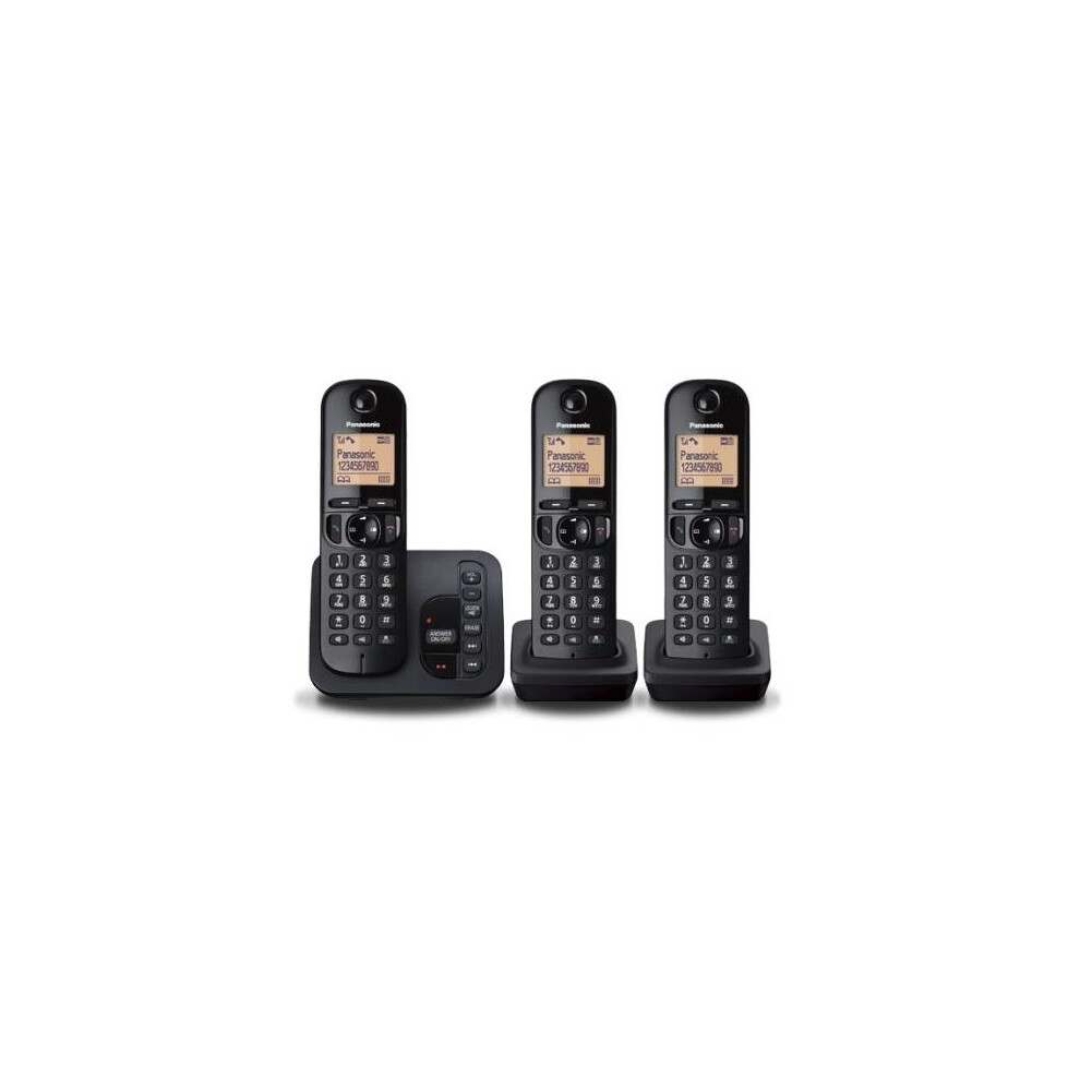 Panasonic TGC223 Trio Digital Cordless Telephone with Nuisance Call Block - KX-TGC223EB