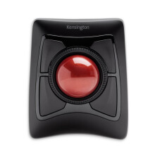 Kensington, Trackball wireless Expert Mouse, personalizzabile con TrackballWorks, connessione Bluetooth, Nero