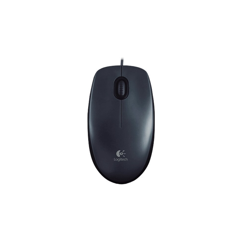 Logitech M100 Usb Optical 1000Dpi Ambidextrous Mice Grey