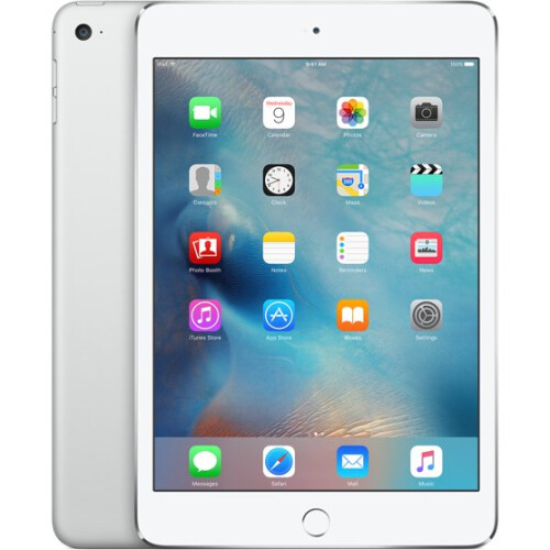 Refurbished Apple 2015 Apple iPad Mini 4 128GB Wi-Fi - Silver