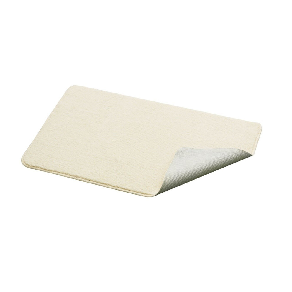 Premier Housewares Polypropylene Bath Mat, Cream