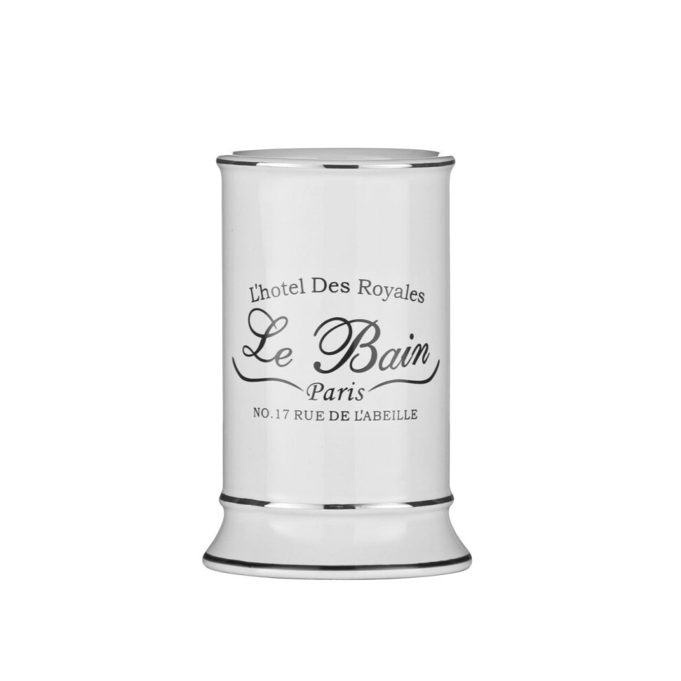 Premier Housewares Le Bain Tumbler - White