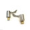 Chrome Lever Conversion Kit Replacement Basin Tap Heads 2