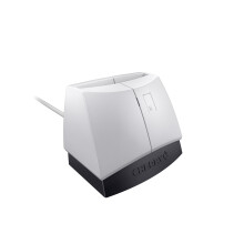 Leitor de cartão inteligente CHERRY SmartTerminal ST-1144 - USB 2.0 - Preto/Branco