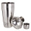 Premier Housewares Bombay Cocktail Shaker, Stainless Steel - Silver 2