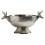 Premier Housewares Stag Punch Bowl - Nickel Finish 1