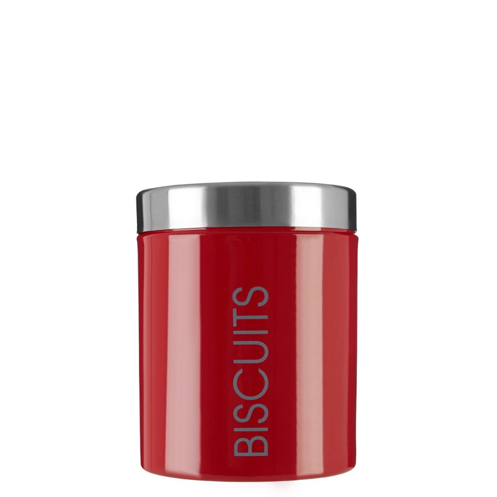 Liberty Biscuit Canister - Red
