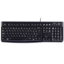 Logitech K120 USB QWERTY UK English Black keyboard