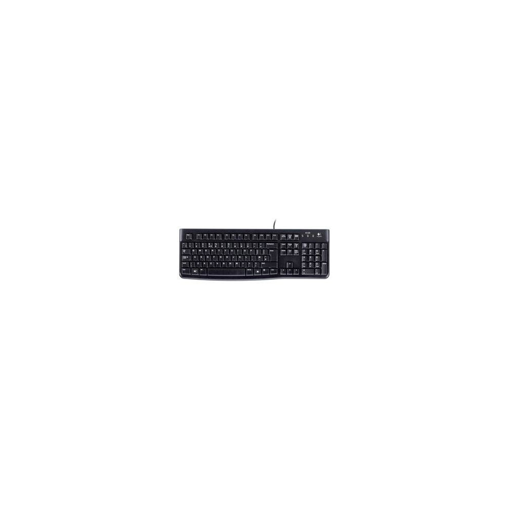 Logitech K120 Usb Qwerty Uk English Keyboard Black