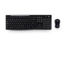 Logitech MK270 RF Wireless QWERTY Spanish Black