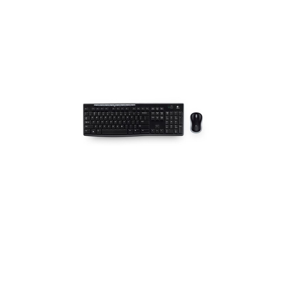 Logitech MK270 RF Wireless QWERTY Spanish Black