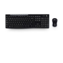 Logitech MK270 RF Wireless QWERTY Pan Nordic Black