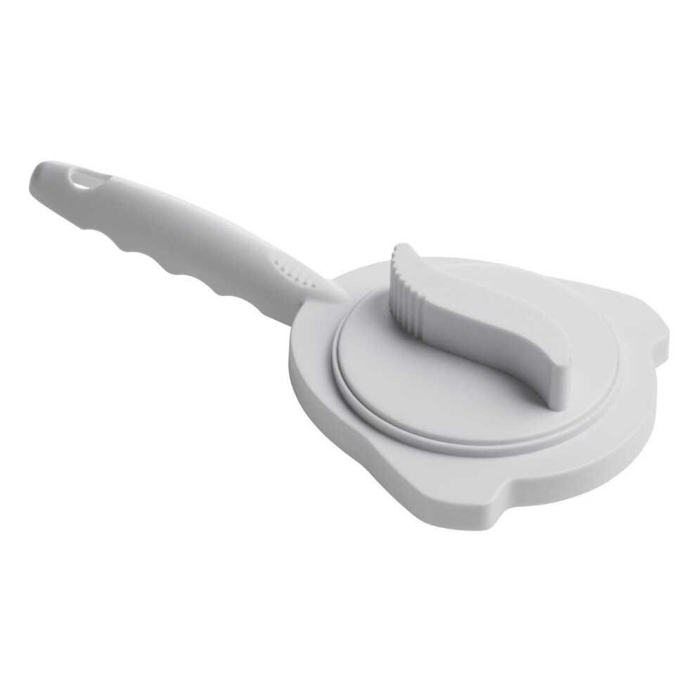 Convenient White Jar And Bottle Opener, Easy To Use Bottle Opener For Drinks, Durable Jar Opener For Kitchen