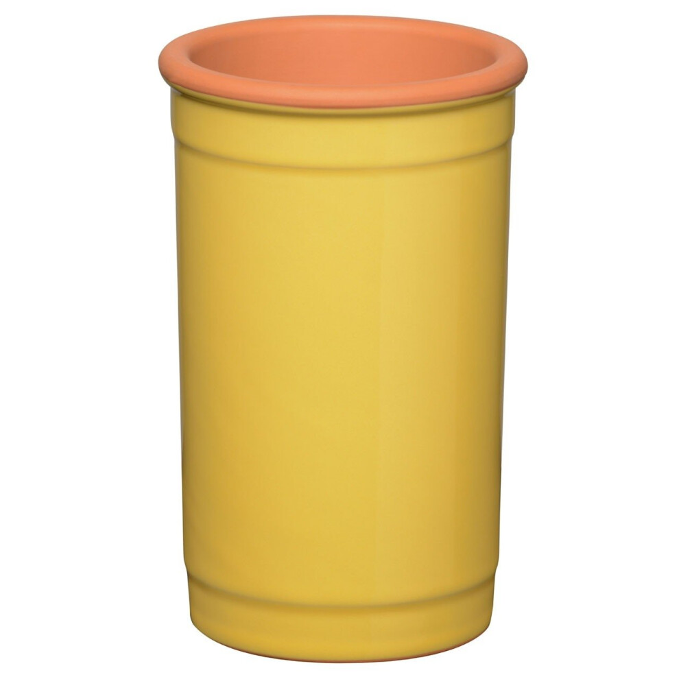 Premier Housewares Terracotta Wine Cooler, Yellow