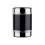 Premier Housewares Bottle Cooler with Hammered Black Band - Stainless Steel 1