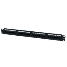 Patchpaneel 24 poorten - STARTECH - C6PANEL24 - Cat6 - RJ45 - 1U rackmontage