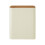 Premier Housewares Rhombus Rectangular Storage Canister, Large, Cream 1