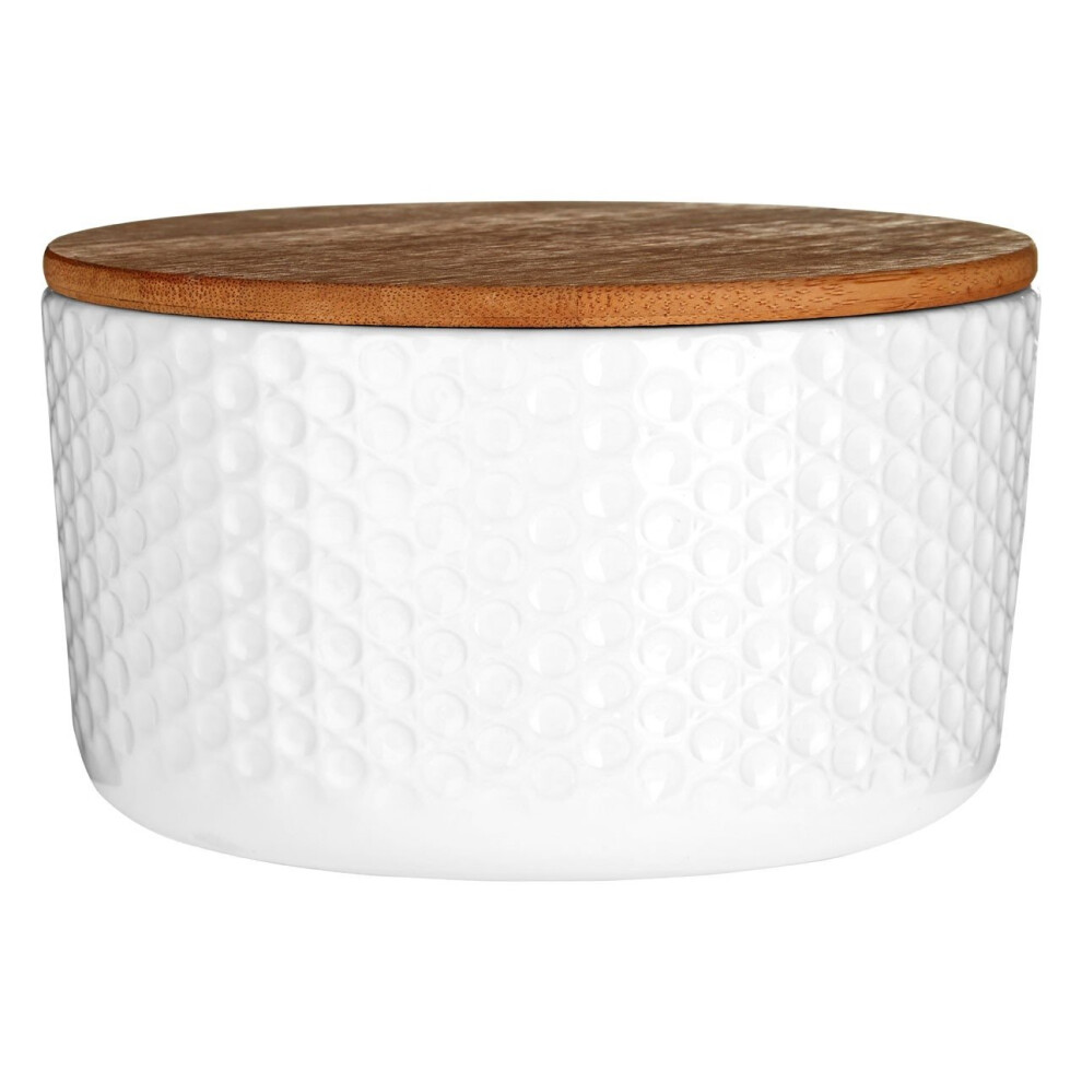 Premier Housewares Geome Mod Storage Canister - White