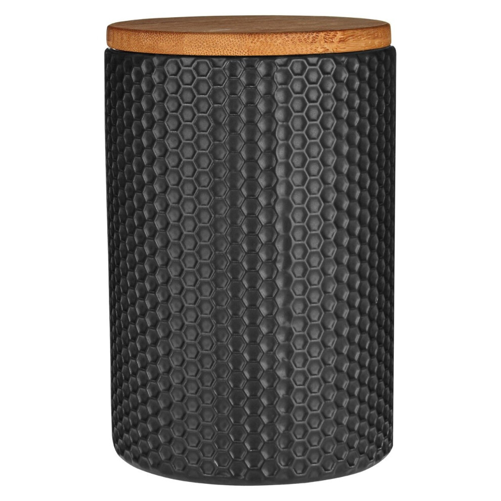 Geome Hex Canister - Black