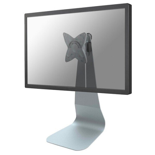 Supporto da tavolo NEWSTAR - Piede per Schermo LCD - Dimensione dello schermo: 10"-27" - Argento