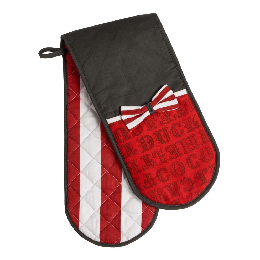 Carnival Double Oven Glove Quilted and Heat Resistant