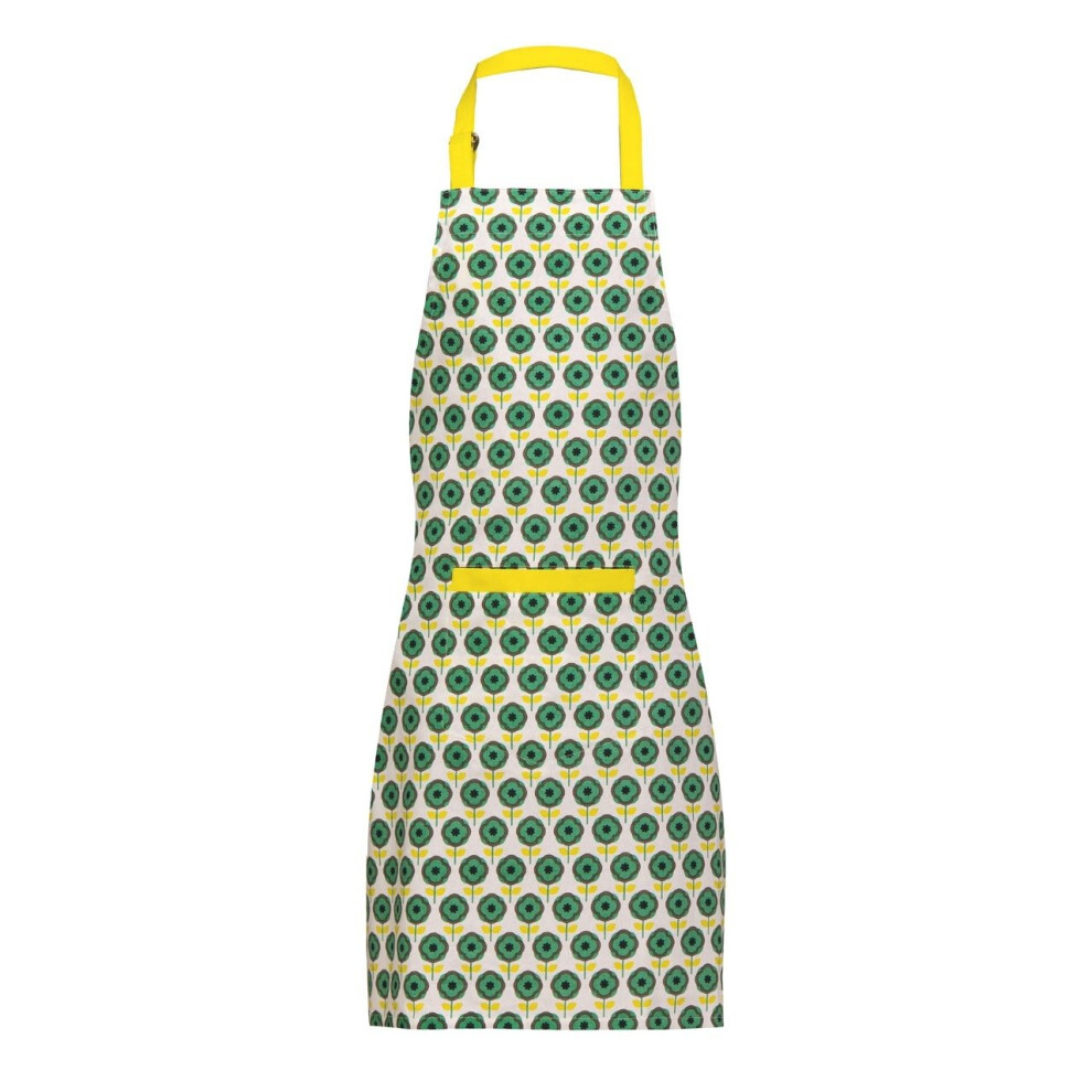 Premier Housewares 100% Cotton Ella Apron - Green