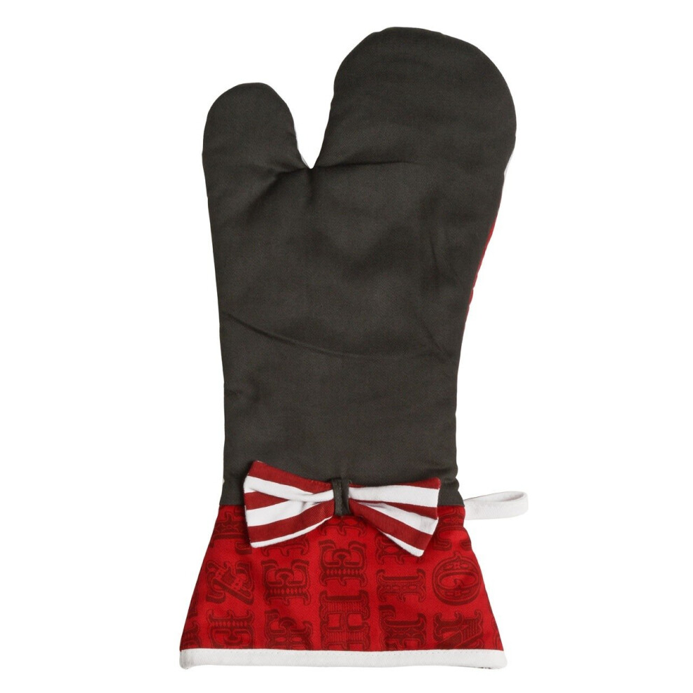 Carnival Single Oven Glove Quilted and Heat Resistant