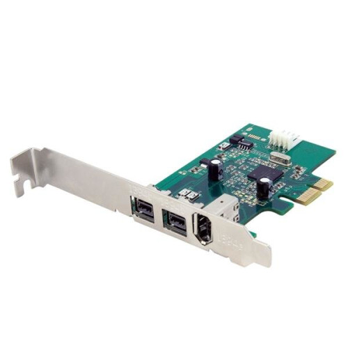 StarTech.com StarTech.com Adattatore scheda PCI Express FireWire 3 porte 2b 1a 1394