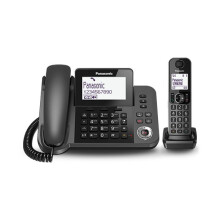 Panasonic KX-TGF320E DECT Caller ID Black telephone