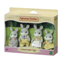 SYLVANIAN FAMILIES - 4030 - Graue Hasenfamilie - Die Familien