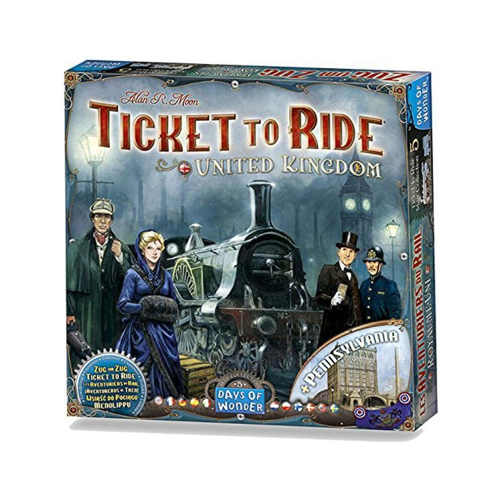 Days Of Wonder Ticket To Ride: Uk Expansion