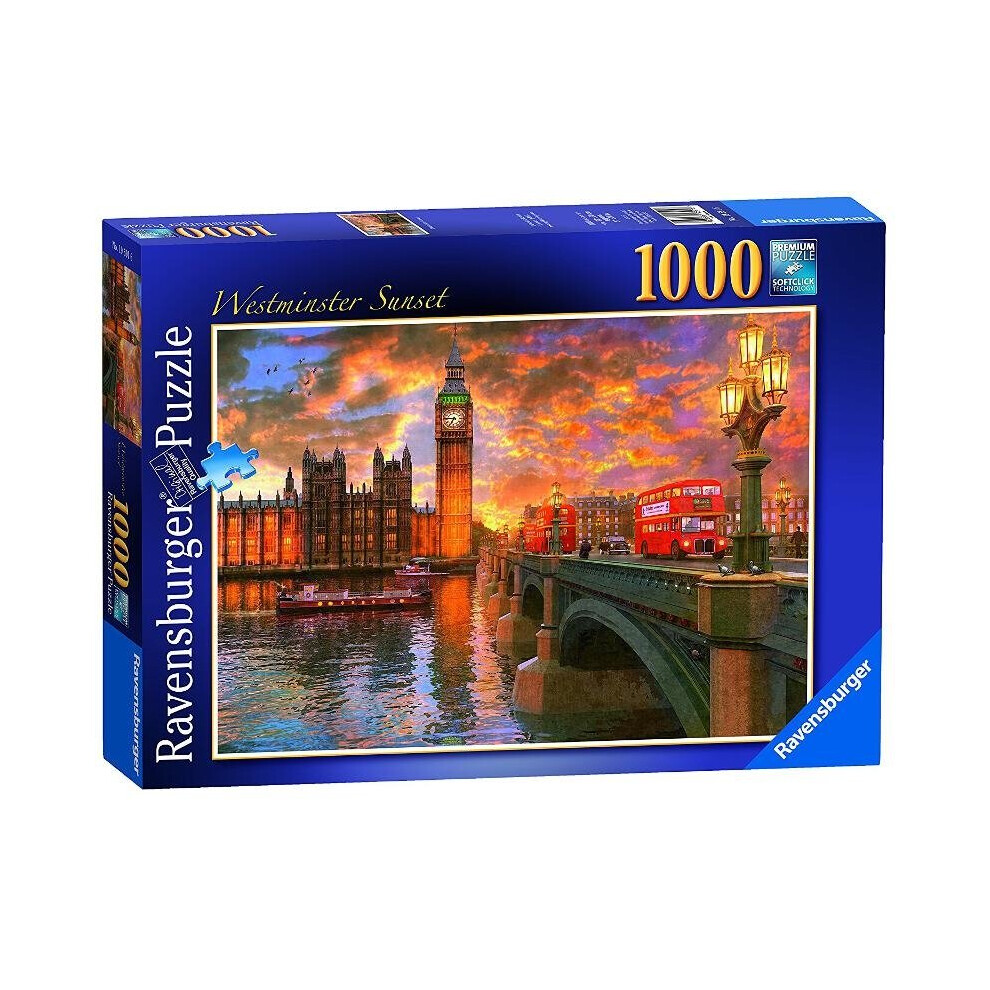 Ravensburger London - Westminster Sunset (1000 Pieces)