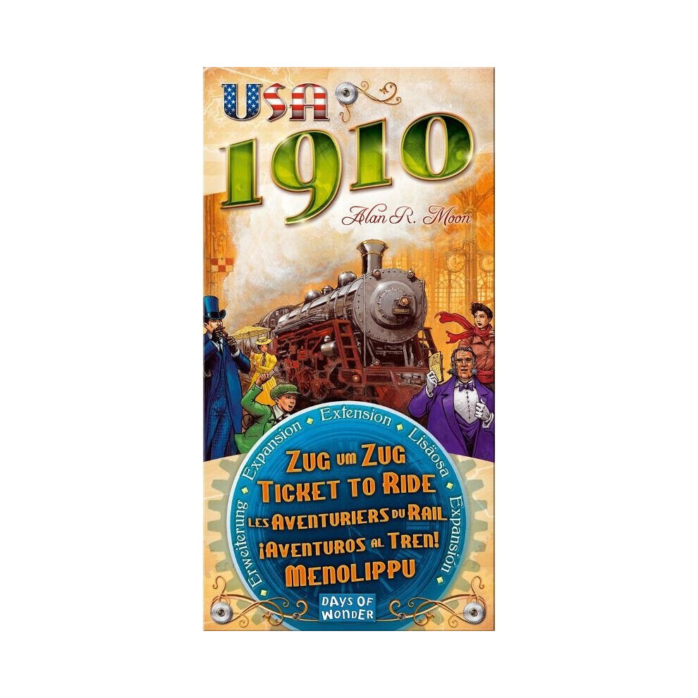 Days Of Wonder Ticket To Ride Usa 1910