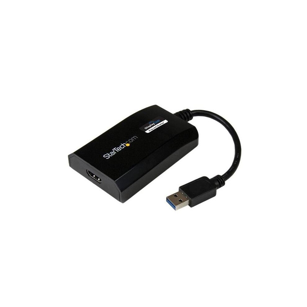 StarTech.com USB 3.0 to HDMI External Multi Monitor Video Graphics Adapter for Mac & PC - DisplayLink Certified - HD 1080p
